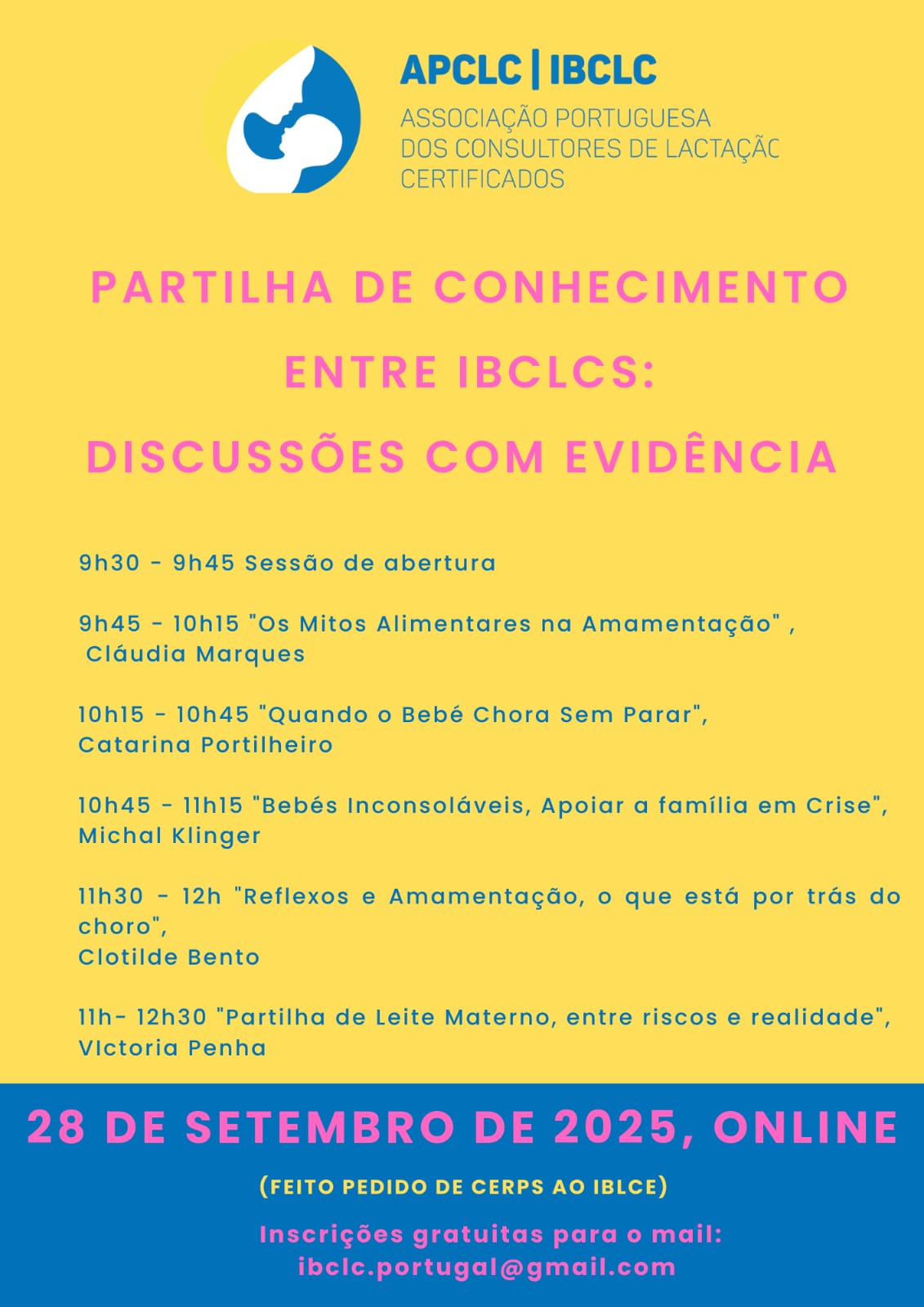 Partilha de Conhecimento entre IBCLC - SÓCIOS